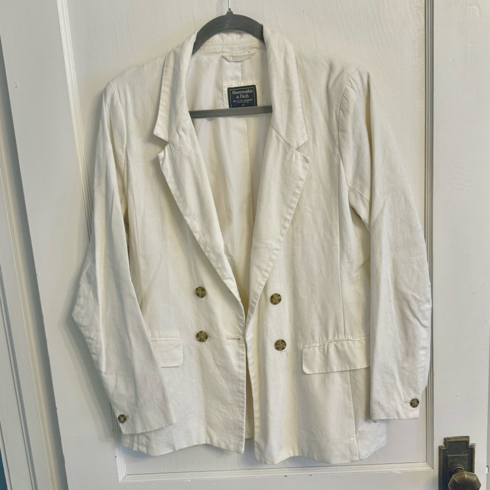 Abercrombie Linen Blazer - Picture 2 of 3